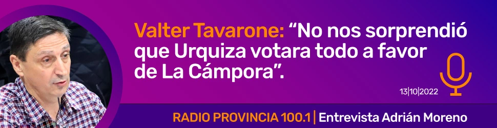 Valter Tavarone en la Radio 13OCT2022